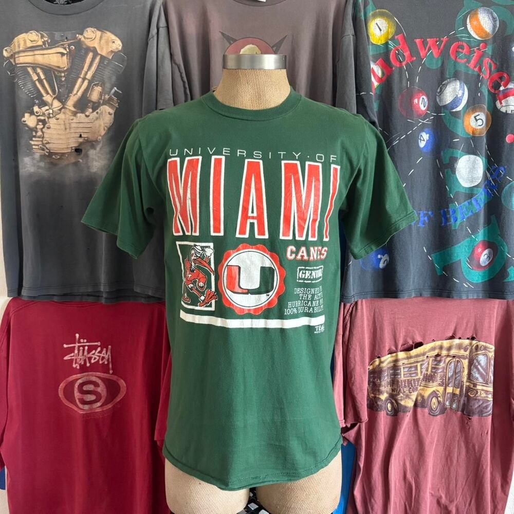 Vintage 1990s Miami Hurricanes T-shirt